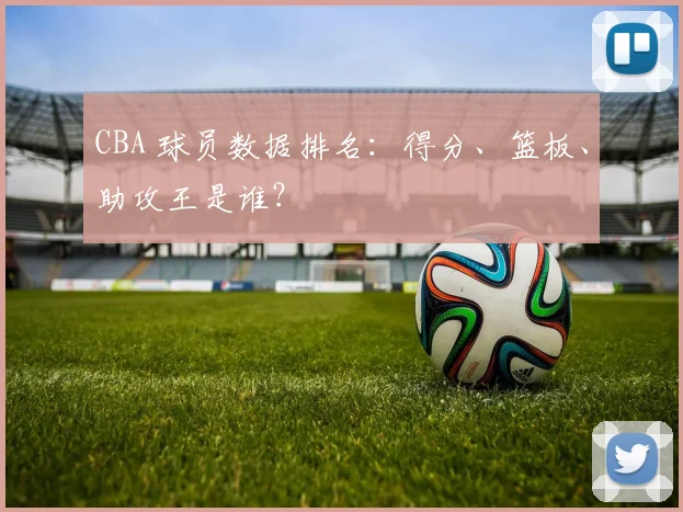 CBA 球员数据排名：得分、篮板、助攻王是谁？